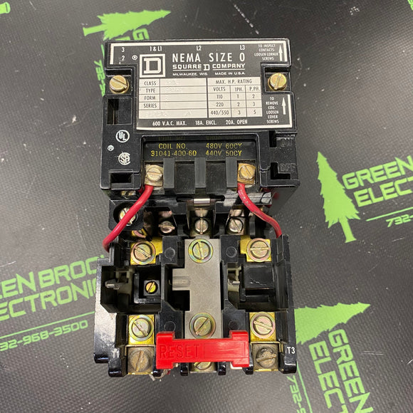 8536SBO-2 W/ 31041-400-60 COIL