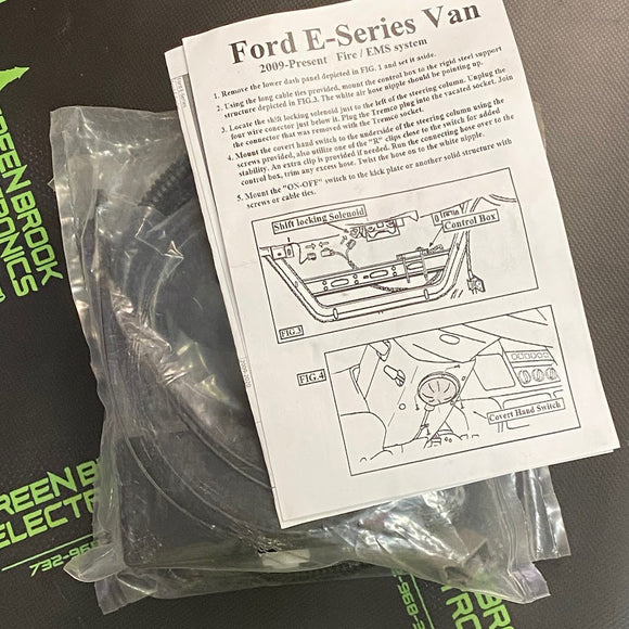 FORD E-SERIES VAN ANTI-THEFT SYSTEM