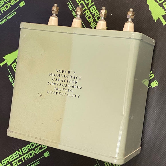 16UF - 2000VAC CAPACITOR