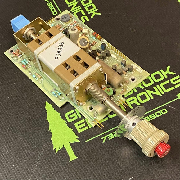 TEK 2215A SEC / DIV CONTROL MAIN