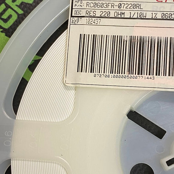 RC0603FR-07220RL