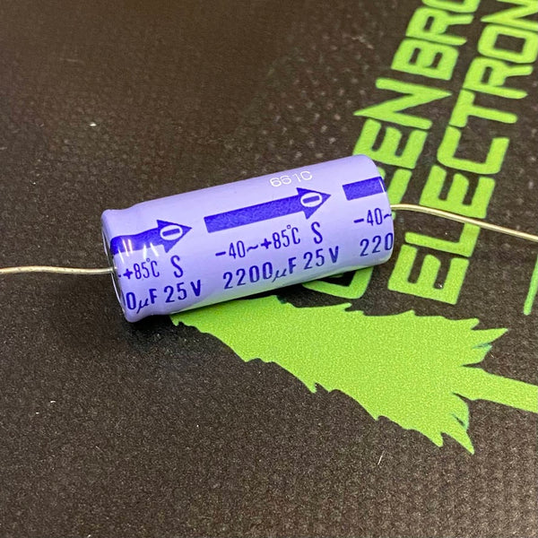 2200UF 25V AXIAL