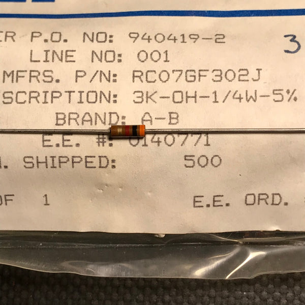 RC07GF302J
